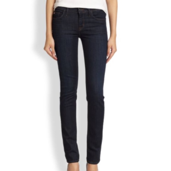 hudson mid rise skinny jeans